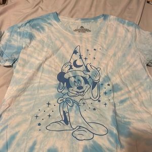 Mickey mouse tie-dye t-shirt